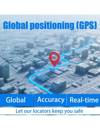 Rastreador GPS Mini Quvjd para Vehículos y Mascotas