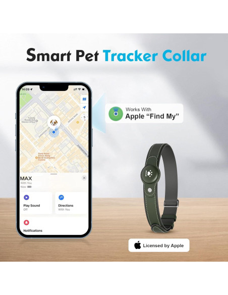 Collar GPS para Perros MODUS M-249 Verde, Sin Cuota Mensual Collar GPS para Perros MODUS M-249 Verde, Sin Cuota Mensual