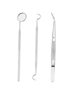 Kit de Limpieza Dental Formit Craft - Raspador, Espejo y Pinzas