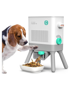 Dispensador de Comida para Mascotas Maother F3 - 8L DIY Interactivo