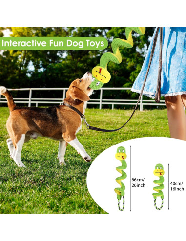 Juguete de cuerda para perros Eneston SHE-001 con sonajero