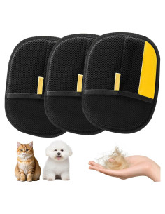Guantes de Aseo para Mascotas GROTOLY - Eliminación de Pelo Efectiva
