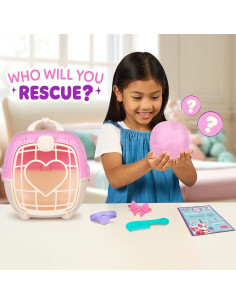 ScruffaLuvs Peluche de Mascota Rosa - Juguete Misterioso 19 cm 2