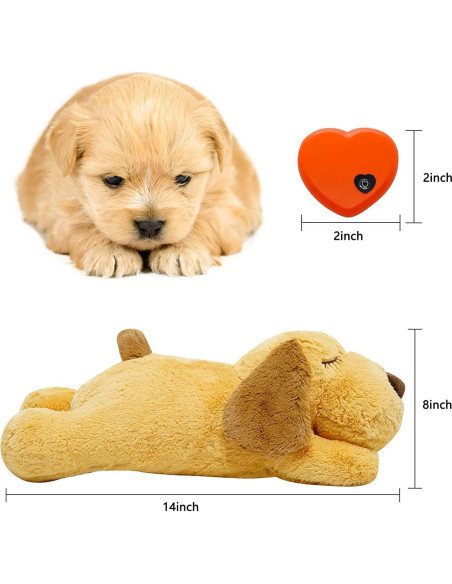 Juguete de Peluche con Latido HonourHope para Perros Medianos