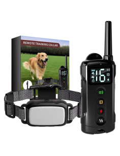 Collar de Entrenamiento Remoto Tifoss IPX7 1000ft 4 Modos