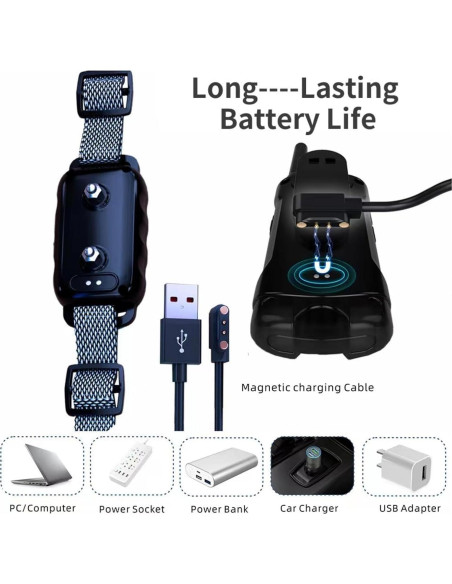 Collar de Entrenamiento Remoto Tifoss IPX7 1000ft 4 Modos