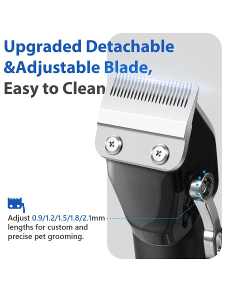 Kit de Aseo Profesional para Perros FuzzyFix PC725BX Inalámbrico