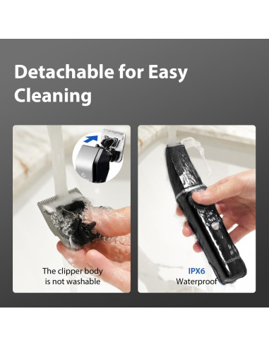 Kit de Aseo Profesional para Perros FuzzyFix PC725BX Inalámbrico