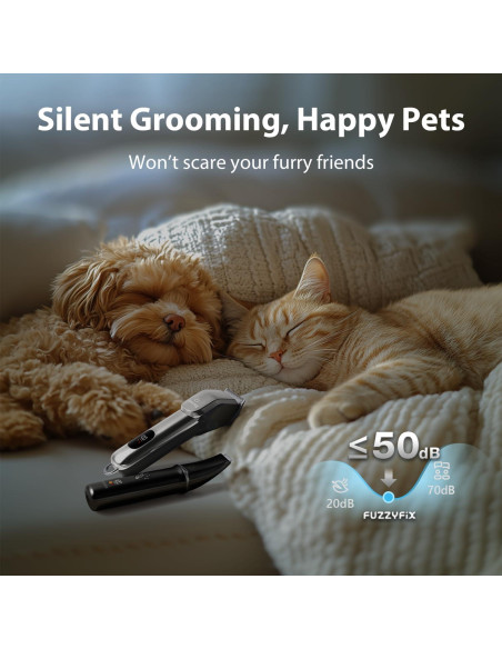 Kit de Aseo Profesional para Perros FuzzyFix PC725BX Inalámbrico