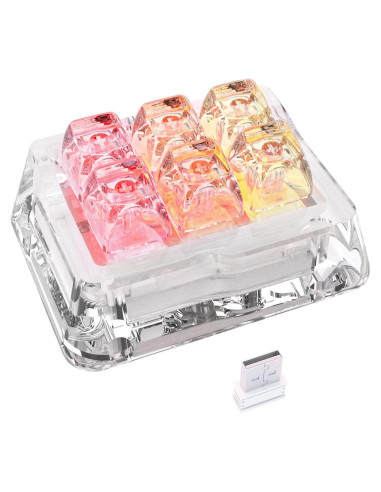 Teclado de Juego ATTACK SHARK B6 Inalámbrico RGB 6 Teclas