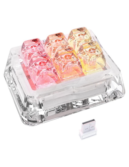 Teclado de Juego ATTACK SHARK B6 Inalámbrico RGB 6 Teclas Teclado de Juego ATTACK SHARK B6 Inalámbrico RGB 6 Teclas