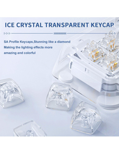 Teclado de Juego ATTACK SHARK B6 Inalámbrico RGB 6 Teclas