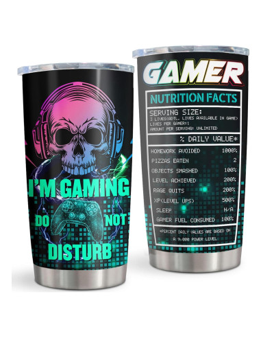 Taza Gamer Vutieso 591ml, Diseño Moderno y Resistente