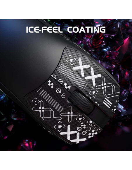 Ratón Inalámbrico MAMBASNAKE M4 24000 DPI RGB Ergonómico