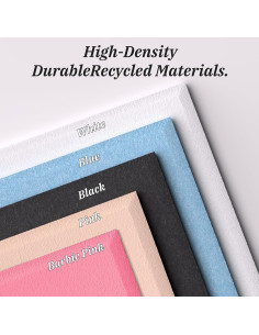 Tablero de corcho ZYVOQUNEX 121.9x91.4 cm rosa 12 piezas 2