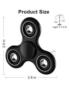 Spinner Antiestrés WELLVO Mini para Niños y Adultos - Alivio de Ansiedad 2