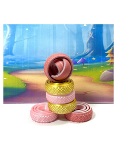 Giroscopio Antiestrés NOHO3D 6 Pcs - Spinner Colorido para Adultos