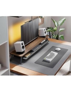 Soporte Doble para Monitor Fenge 108 cm con Organizador y Gestión de Cables 2