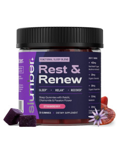 Gomitas para Dormir Slumber Rest & Renew 30 Unidades Sabor Fresa