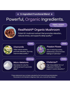 Gomitas para Dormir Slumber Rest & Renew 30 Unidades Sabor Fresa 2