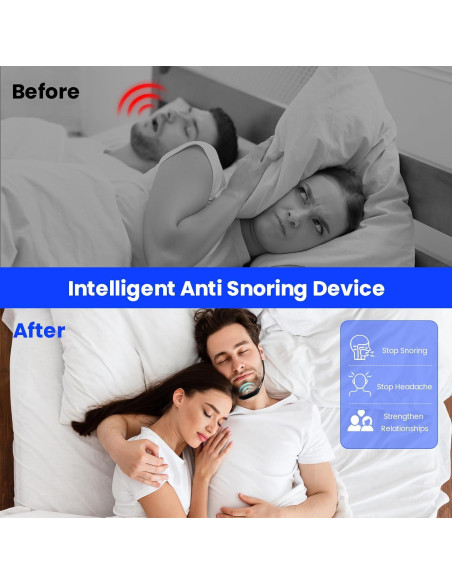 Dispositivo Anti Ronquidos JCHOPE con 6 Modos Ajustables Dispositivo Anti Ronquidos JCHOPE con 6 Modos Ajustables
