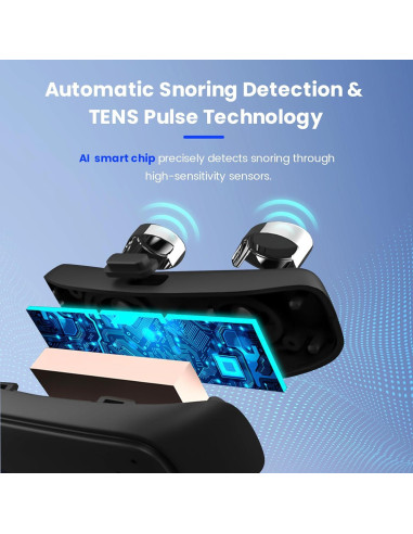 Dispositivo Anti Ronquidos JCHOPE con 6 Modos Ajustables