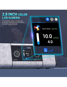 Máquina CPAP XNPINDA con Manguera Calefaccionada 3.54 kg 2