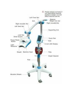 Máquina de Blanqueamiento Dental LED Frío Arraige 5W 2