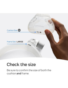 Sistema de Marco CPAP ResMed AirFit F30i - Grande - Sin Arnés 2