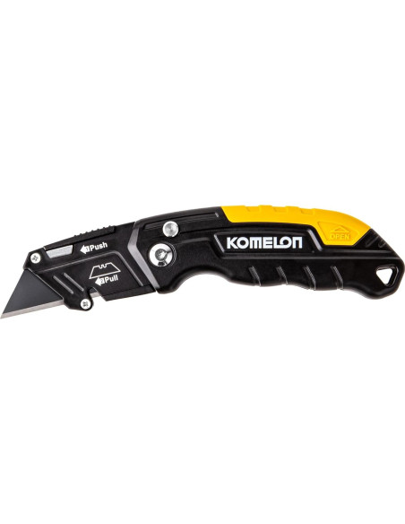 Cuchillo de Utilidad Plegable Komelon UDF-N6 con 4 Cuchillas