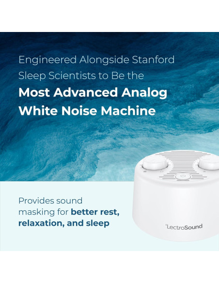 Máquina de Ruido Blanco Adaptive Sound Technologies Lectro Sound 2 - USB, Blanca