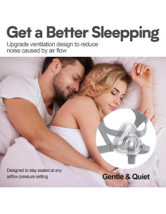 Máscara CPAP de Cara Completa Comfort TMS - Tamaño M 2