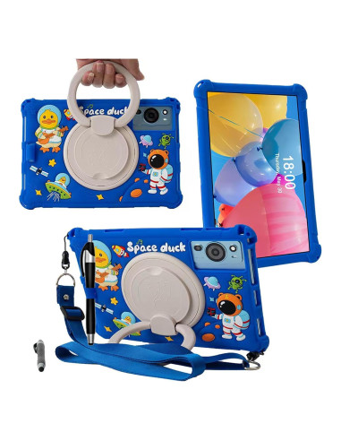 Funda para Tablet TCL Tab 10 5G 10.1" Azul Oscuro con Soporte