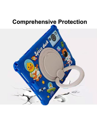 Funda para Tablet TCL Tab 10 5G 10.1" Azul Oscuro con Soporte