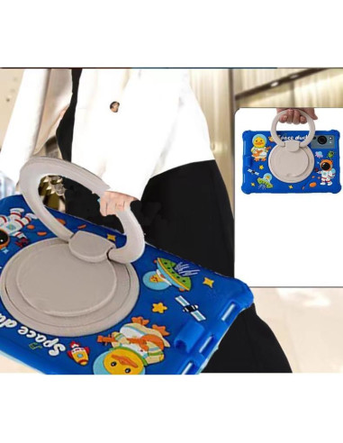 Funda para Tablet TCL Tab 10 5G 10.1" Azul Oscuro con Soporte