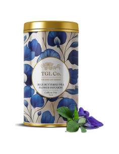 Té Herbal Flor de Guisante Azul TGL Co. 50g Lata Alta