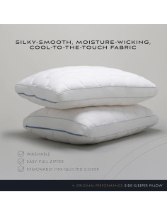 Almohada SHEEX Original Performance Rey Refrigerante 100% Poliester 2