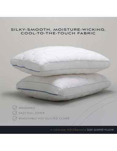 Almohada SHEEX Original Performance Rey Refrigerante 100% Poliester