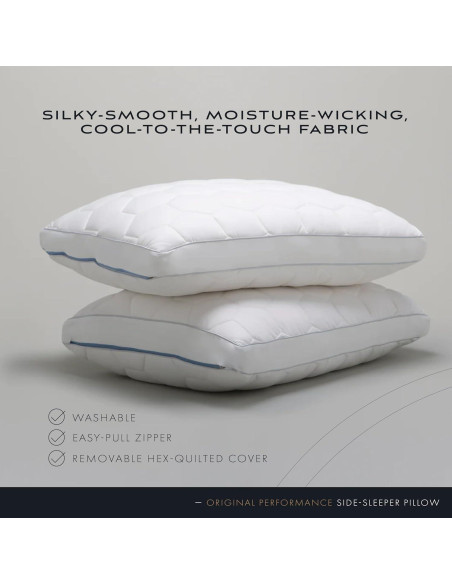 Almohada SHEEX Original Performance Rey Refrigerante 100% Poliester