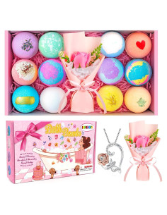 Juego de Bombas de Baño Orgánicas SUPERGFS - 12 Fragancias