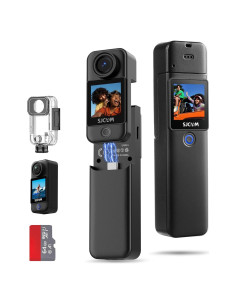 Cámara de acción SJCAM C300 4K, 7 horas batería, a prueba de agua