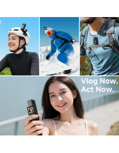 Cámara de acción SJCAM C300 4K, 7 horas batería, a prueba de agua 2