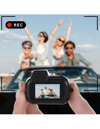 Mini Cámara de Llavero Relaxweex 1080p 16GB Portátil