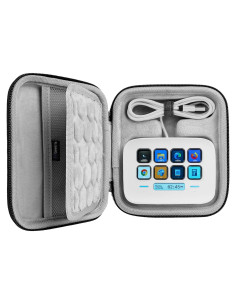 Estuche de Llaves GEEKRIA para Elgato Stream Deck Neo - Gris