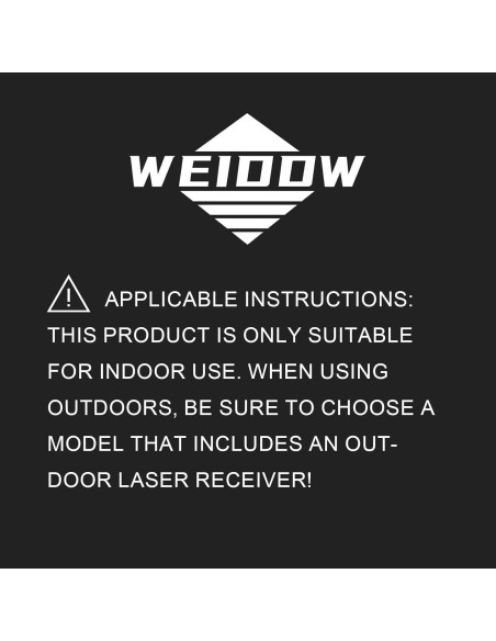 Nivel Láser Verde 4D WEIDDW con Trípode y Accesorios