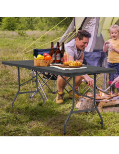 Mesa Plegable Portátil FDW 6 PIES para Fiestas y Jardín 2