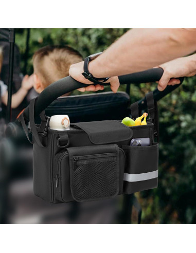 Organizador de Consola para Padres WONDERFOLD W&X, Negro