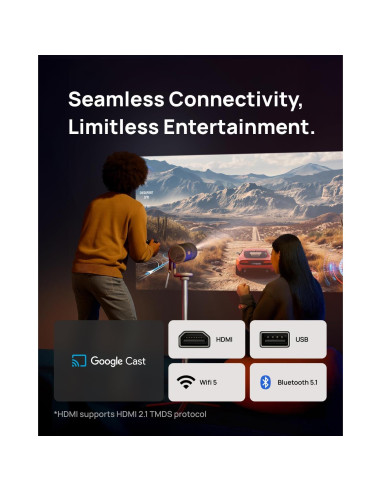 Proyector Portátil XGIMI MoGo 4 1080P 450 Lúmenes Wifi Bluetooth