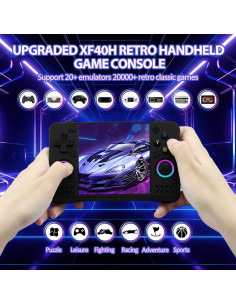 Consola de Juegos Portátil EraVortx XF40H 128GB Pantalla IPS 4" 2