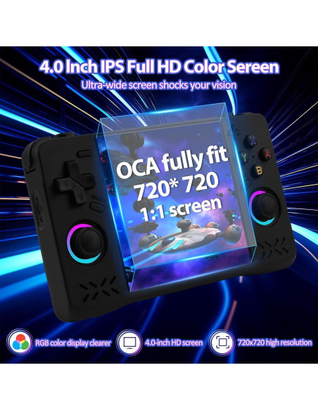 Consola de Juegos Portátil EraVortx XF40H 128GB Pantalla IPS 4"